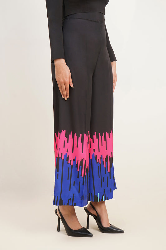 Color Block Drip Pants