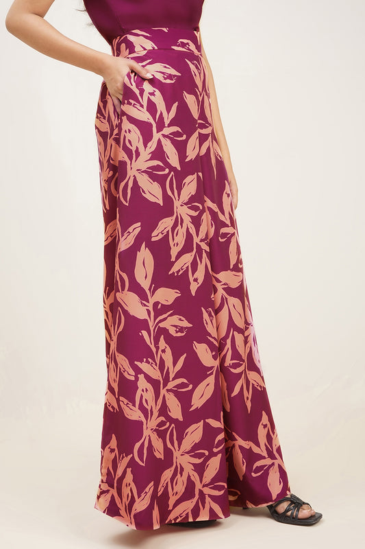 Stencil Floral Pants