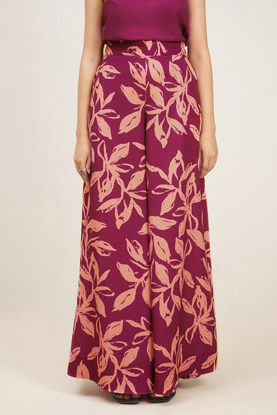 Stencil Floral Pants