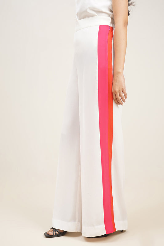 Rouge Color Block Pants