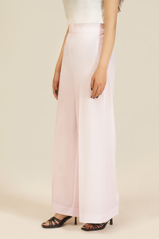Pink Flared Pants