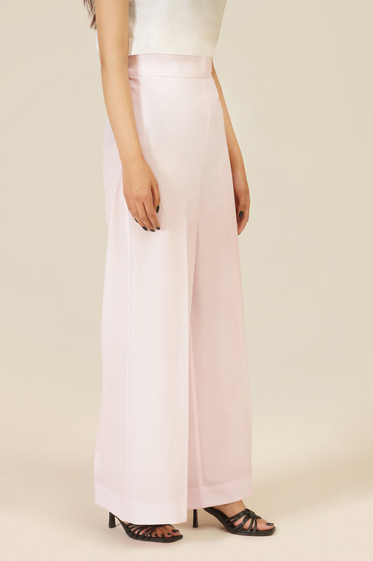Pink Flared Pants