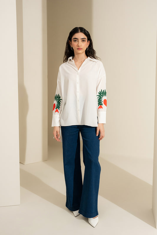 Asqur Button Up Top