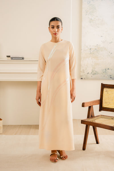 Peach Gleam Dress