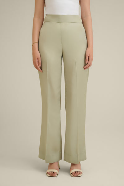 Sage Silk Pants
