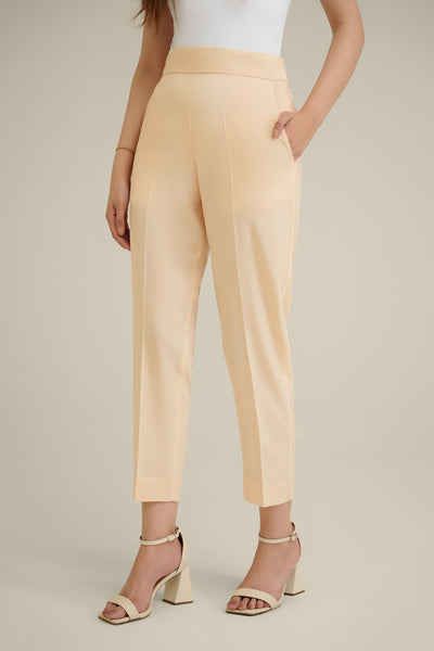 Peach Tapered Pants