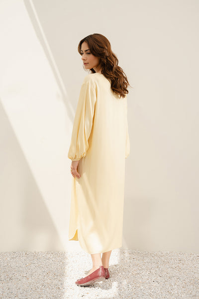 Butter Yellow Dress