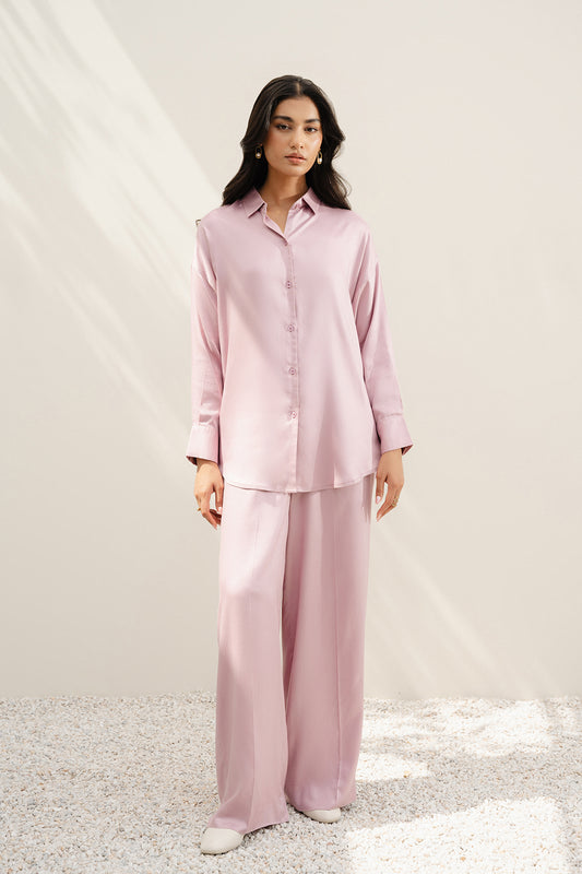 Lavender Button Down