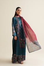 Dishal Dupatta - Teal