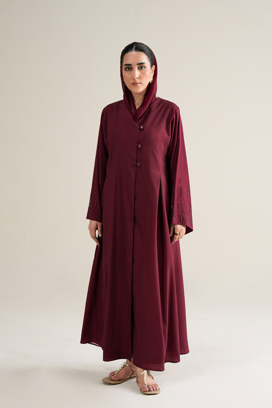 Ruby Dusk Abaya