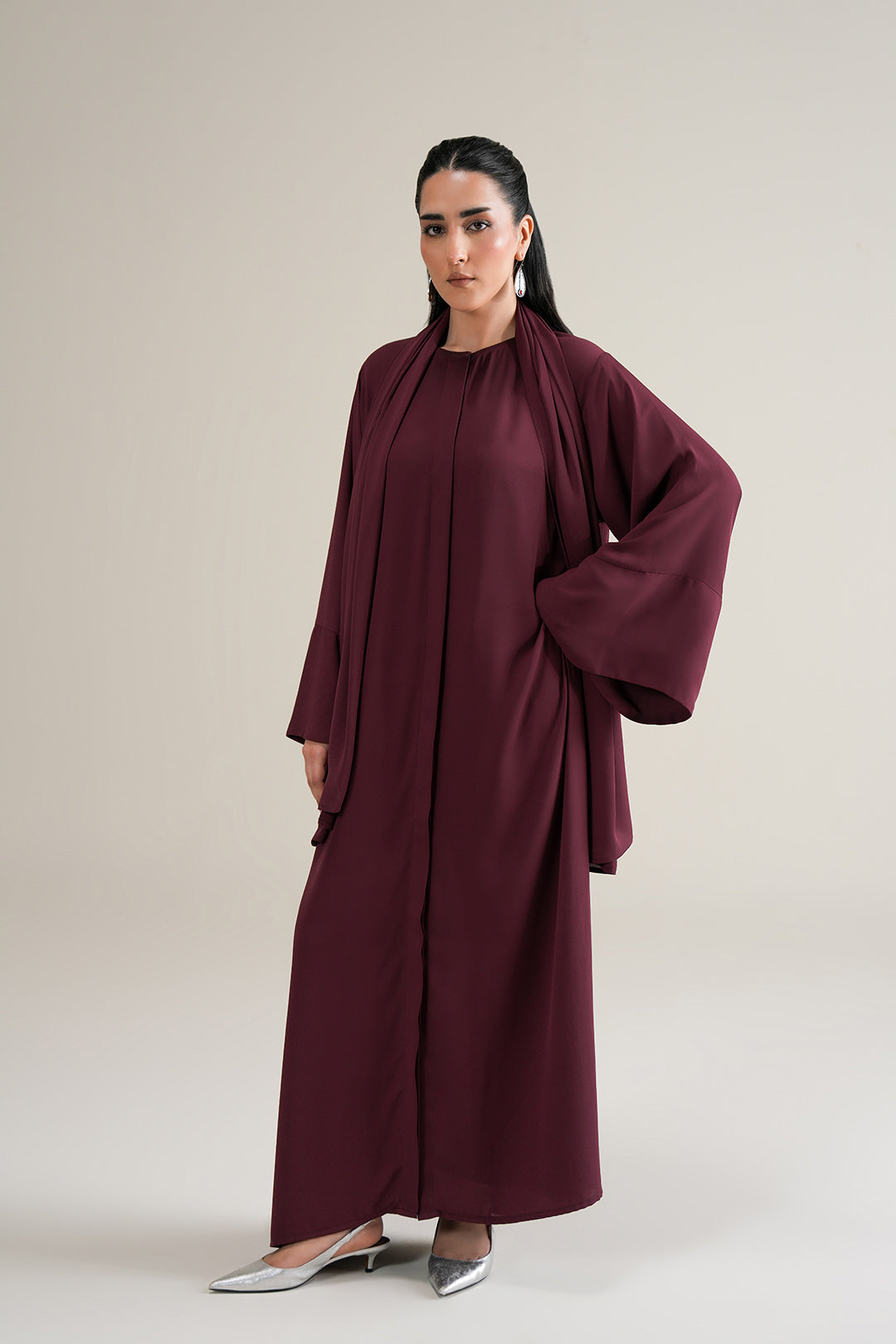 Ruby Dusk Abaya