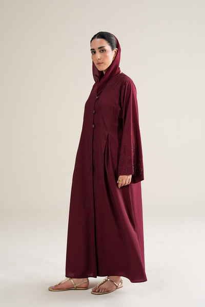 Ruby Dusk Abaya