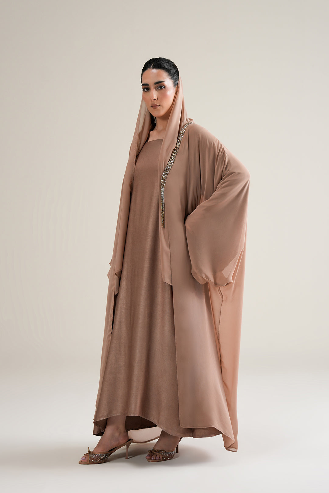 Rose Dune Abaya