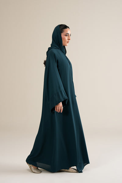 Jade Teal Abaya