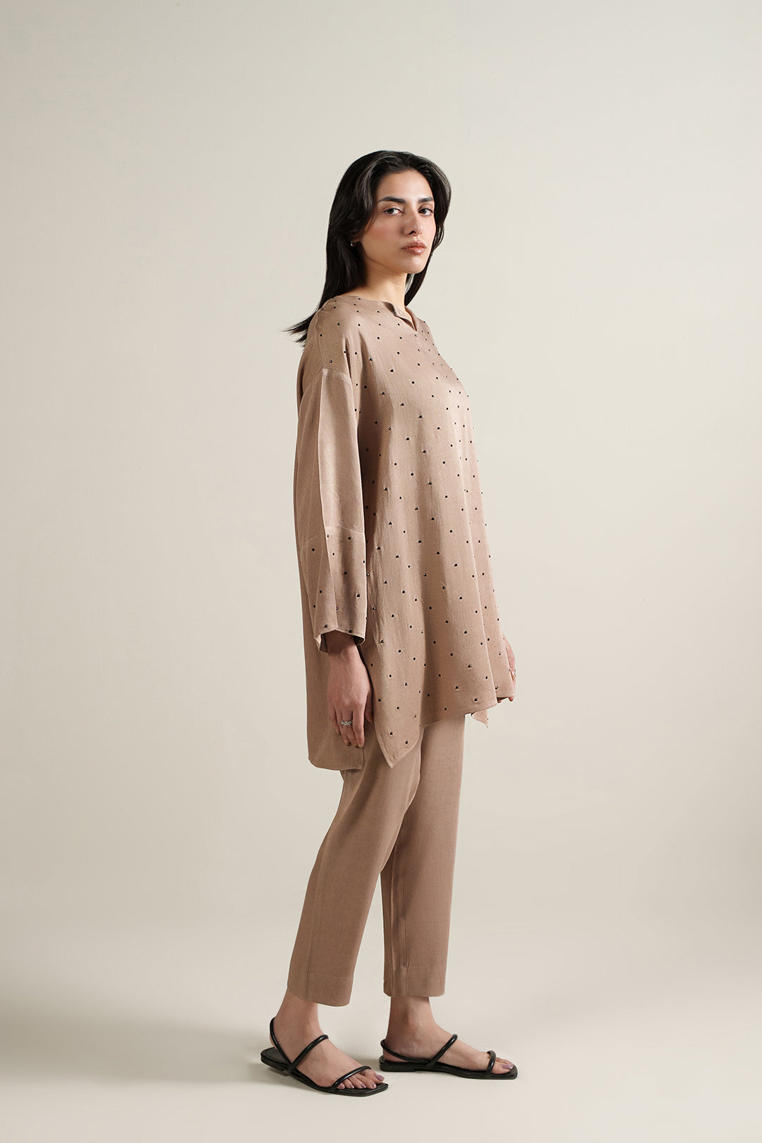 Taupe Stone Tunic
