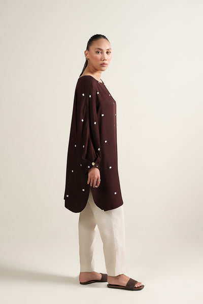 Espresso Batwing Tunic