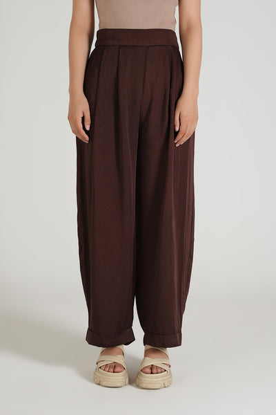 Espresso Pleated Pants