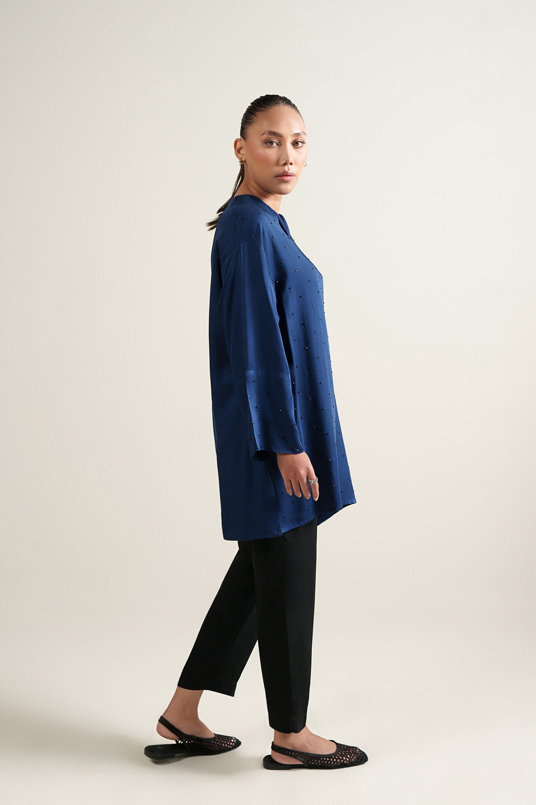 Navy Stone Tunic