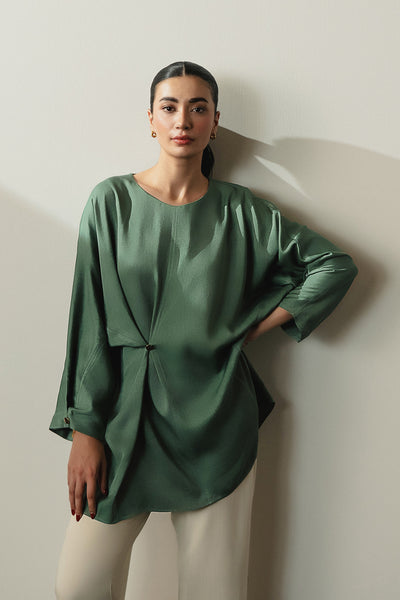 Sera Side Button Top