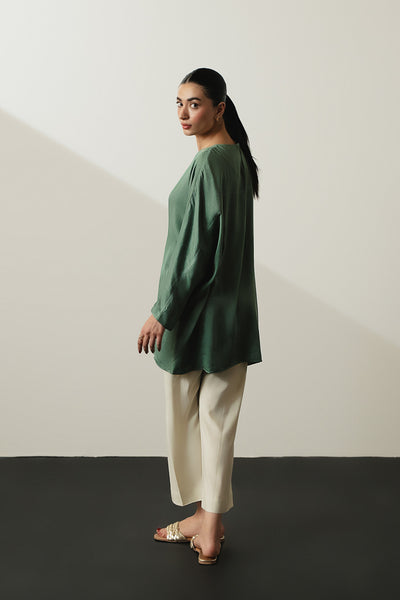 Sera Side Button Top