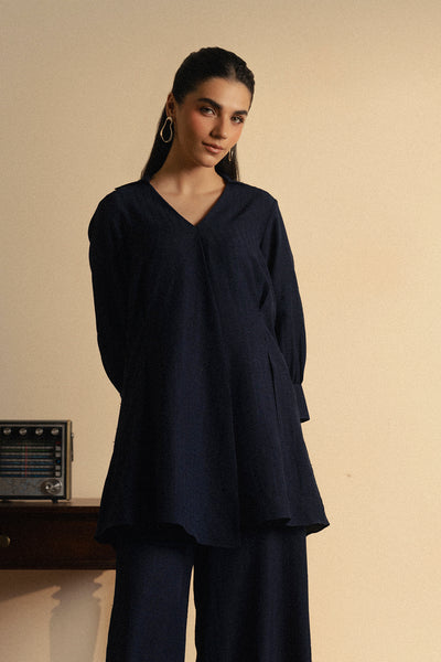 Midnight Textured Top