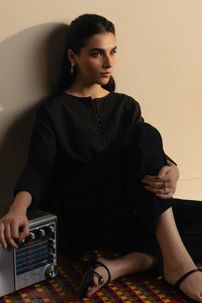 Batwing Textured Top