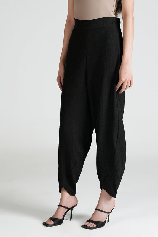 Textured Cocoon Pants