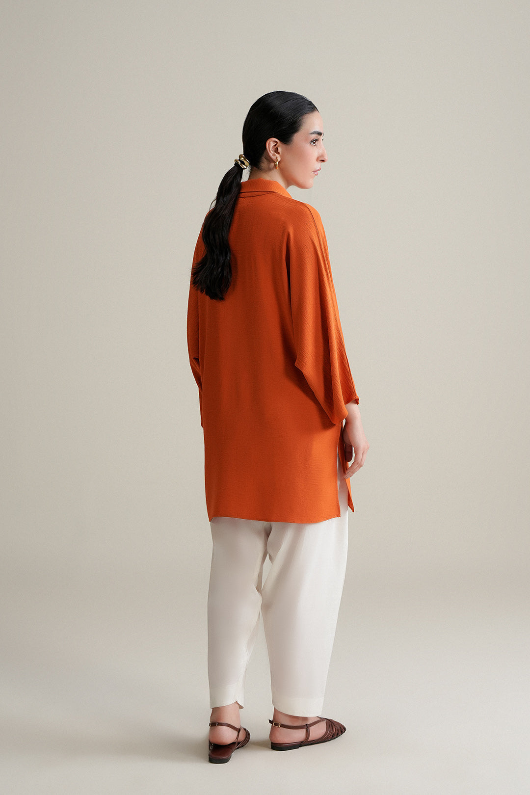 Burnt Coral Top