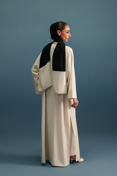 Pearly Swan Abaya