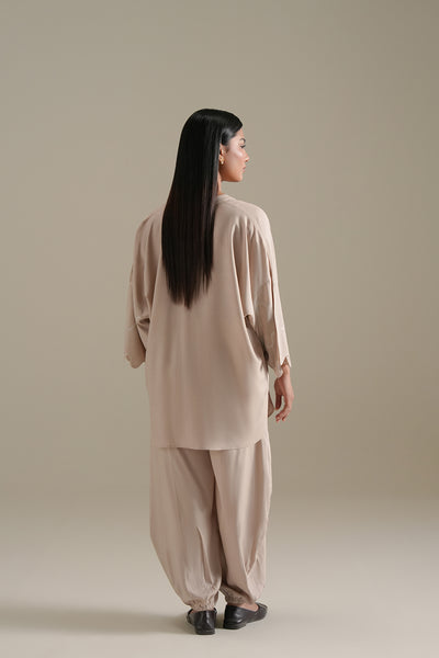 Mocha Bloom Embroidered Top