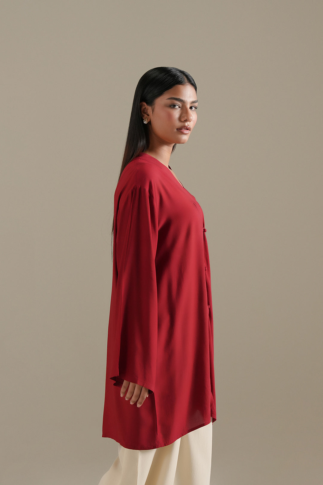 Crimson Knot Tunic
