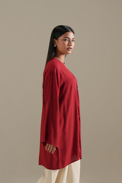 Crimson Knot Tunic