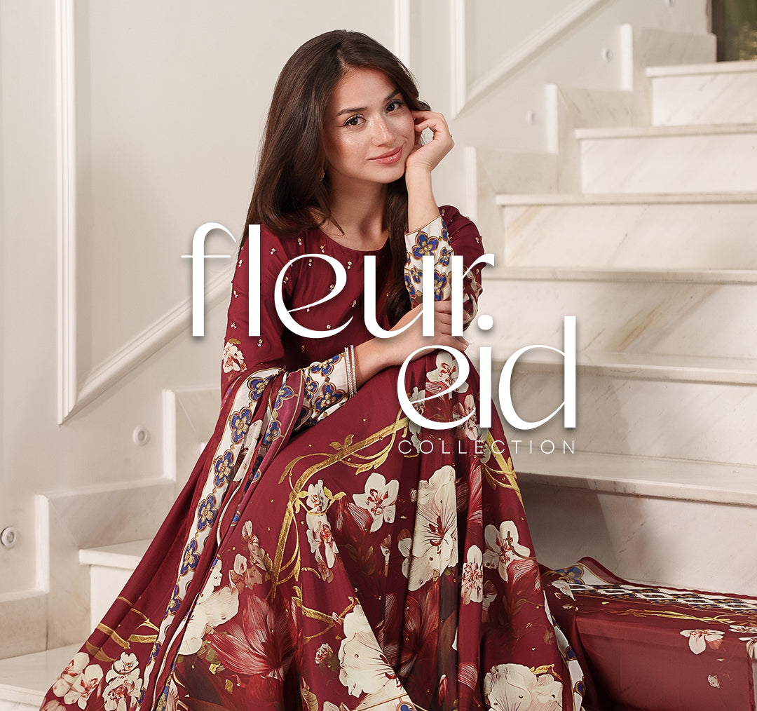 strapless open back dress FALAK NAAZ – Usama Silk main image 1