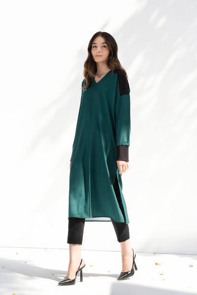 Color Block Long