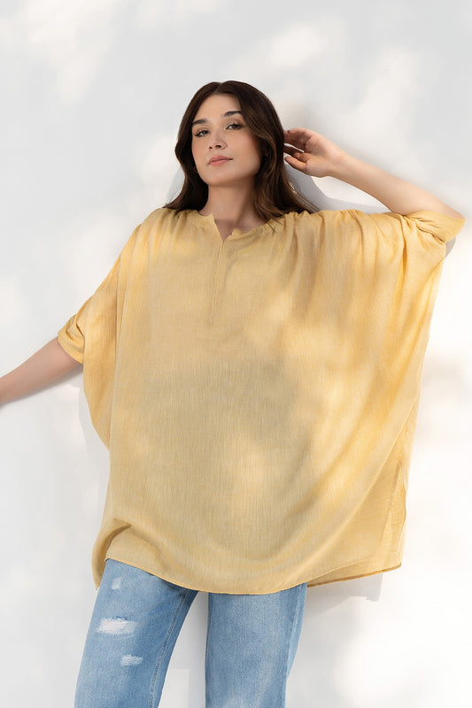 Yellow Boxy Top