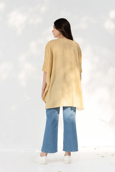 Yellow Boxy Top