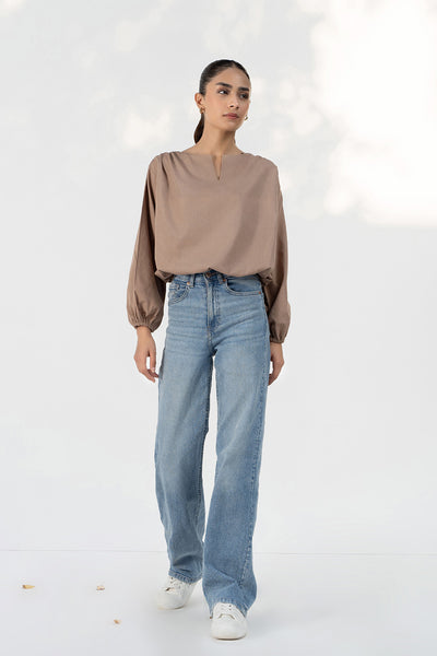 Bubble Hem Top