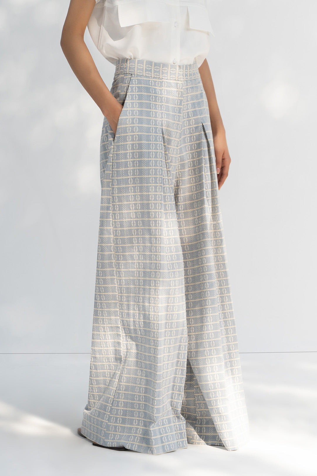 Box Pleat Pants