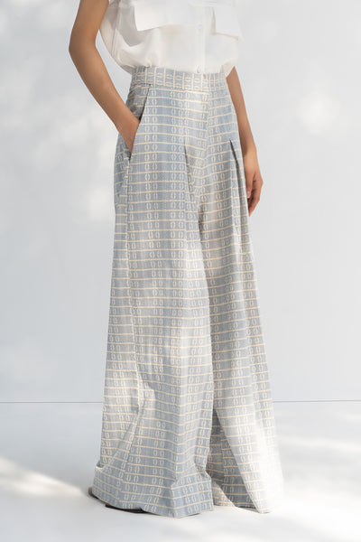 Box Pleat Pants