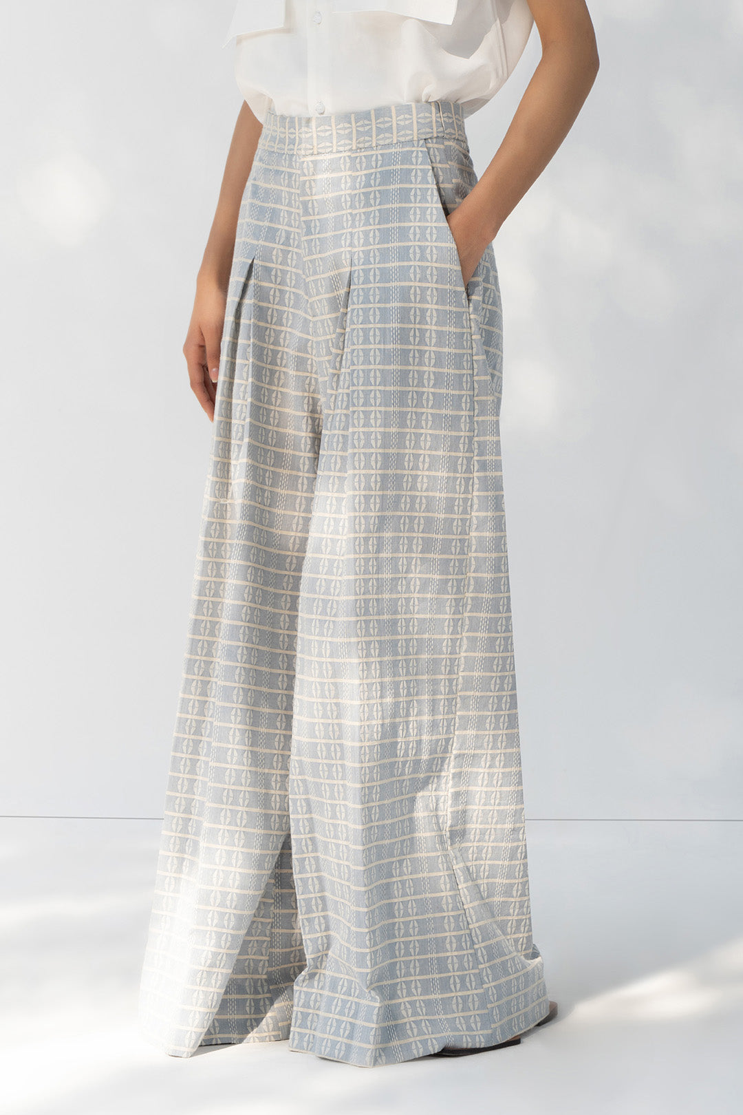 Box Pleat Pants
