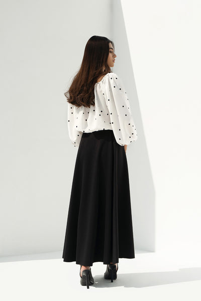 Polka Bubble Top