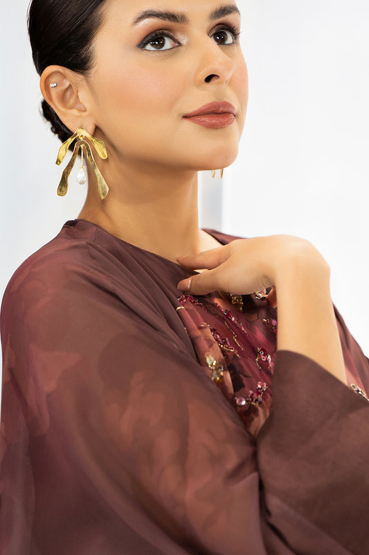 Gold Leaf Earrings
