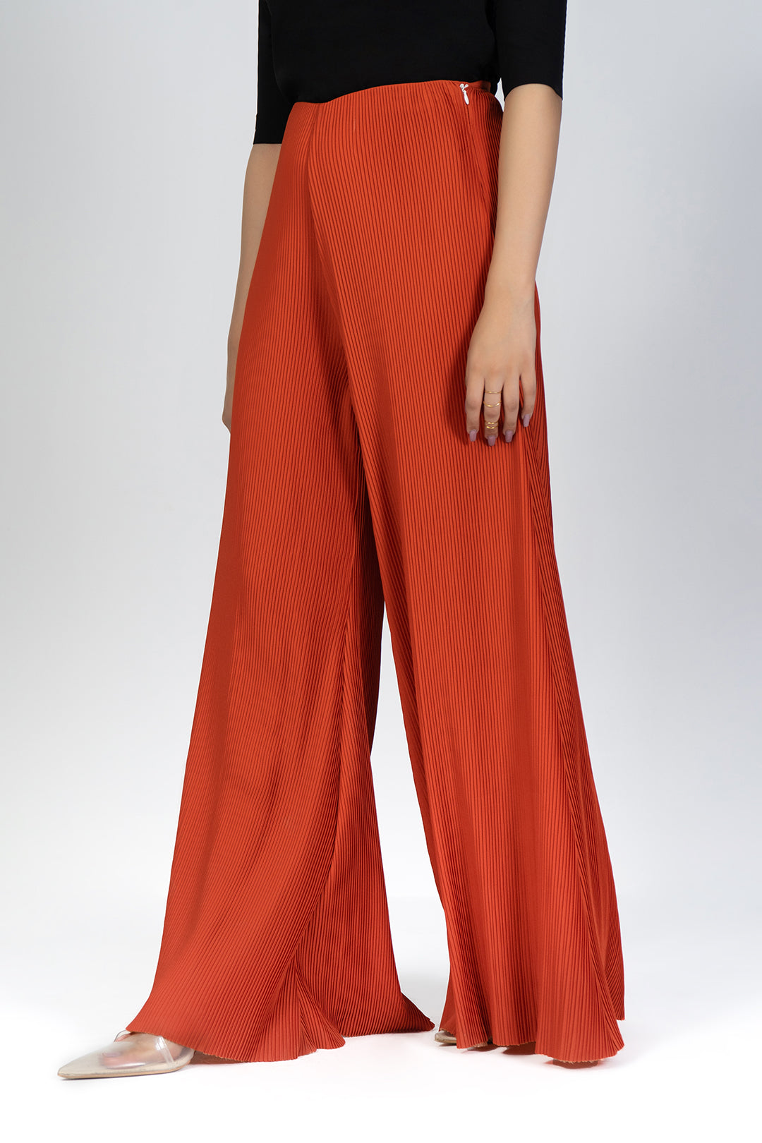 Pleated Pants