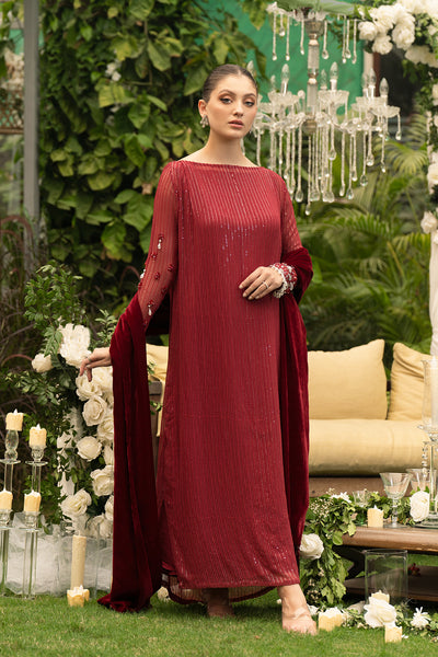 Teghin Velvet Stole
