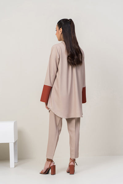 Ivory Crepe Top