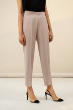 Ivory Crepe Pants