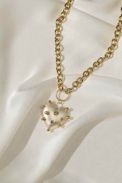 Spiked Heart Pendant