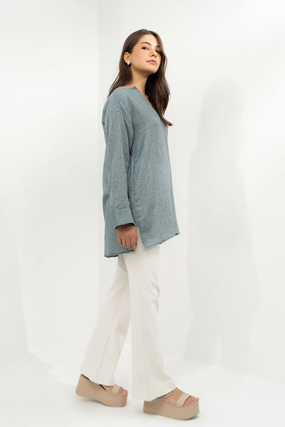 Oversized Textured Top