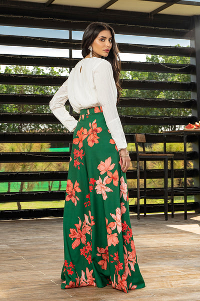 Karig Pleated Crop Top