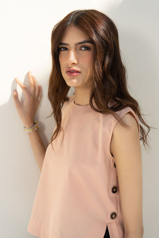 Pink Crop Top